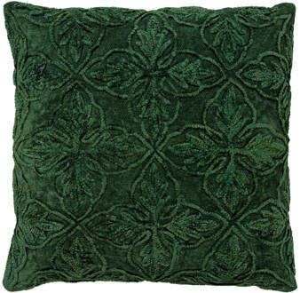 Dutch Decor Amar - Kussenhoes Van Katoen 45x45 Cm Mountain View - Groen - Groen