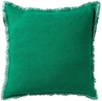 Dutch Decor Burto - Kussenhoes Van Katoen Emerald 60x60 Cm - Groen - Groen