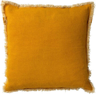 Dutch Decor Burto - Kussenhoes Van Katoen Golden Glow 45x45 Cm - Geel - Geel