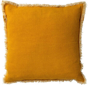 Dutch Decor Burto - Kussenhoes Van Katoen Golden Glow 60x60 Cm - Geel - Geel