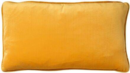 Dutch Decor FINN - Kussenhoes 30x50 cm - velvet - lendekussen - Golden Glow - geel