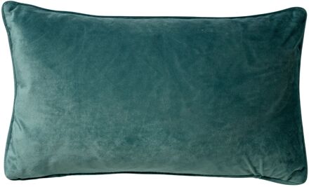 Dutch Decor FINN - Kussenhoes 30x50 cm - velvet - lendekussen - Sagebrush Green - groen