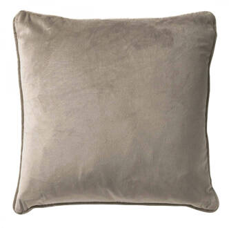 Dutch Decor Kussenhoes Finn 45x45 Cm Taupe