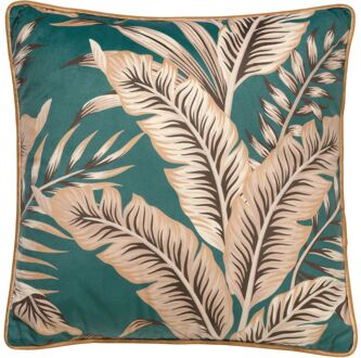 Dutch Decor PALMER - Kussenhoes velvet Sagebrush Green 45x45 cm - groen