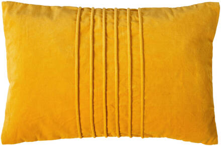 Dutch Decor Pax - Sierkussen Velvet 40x60 Cm Golden Glow - Geel