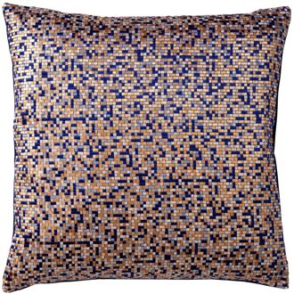 Dutch Decor ROYAL - Kussenhoes met patroon 45x45 cm - Insignia Blue - blauw