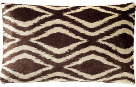 Dutch Decor Sierkussen Amora 30x50 cm Chocolate Martini