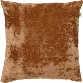 Dutch Decor Sky - Kussenhoes Velvet Tobacco Brown 45x45 Cm