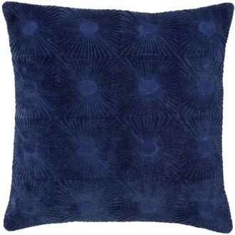 Dutch Decor SUN - Kussenhoes van katoen 45x45 cm Insignia Blue - blauw