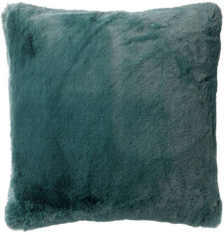 Dutch Decor Zaya - Sierkussen Unikleur Sagebrush Green 45x45 Cm - Groen