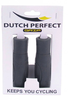 Dutch perfect Stevige rubberen fietsgreep, 80cm, zwart