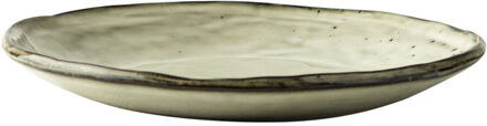 Dutch Rose Organic bord 17cm creme 4st beige