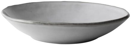 Dutch Rose Organic diep bord grijs 4st