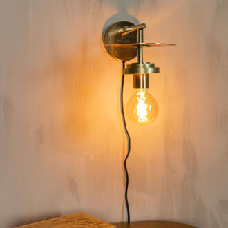 Dutchbone Aden Wandlamp Goud