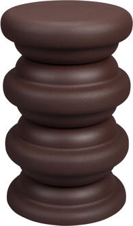 Dutchbone Bijzettafel/Kruk 'Artemis' kleur Bruin