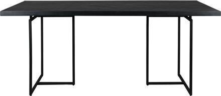 Dutchbone Class Eettafel Visgraat - 220 x 90 cm - Zwart