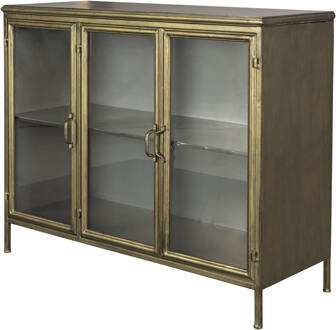 Dutchbone Dressoir 'Gertlush' Antique Brass, 100cm