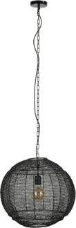 Dutchbone Hanglamp 'Meezan' 50cm, kleur Zwart - 50 cm