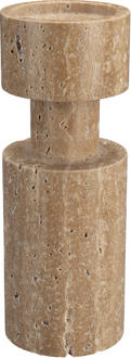 Dutchbone Kaarshouder 'Paros' Marmer, kleur Beige