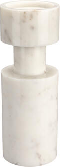 Dutchbone Kaarshouder 'Paros' Marmer, kleur Wit