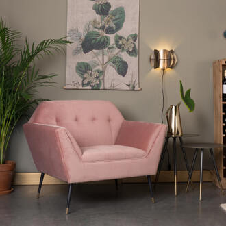 Dutchbone Kate Fauteuil/Loveseat Roze