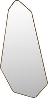 Dutchbone Organische Spiegel 'Basil' Rubberhout, 90 x 40cm - 90 cm