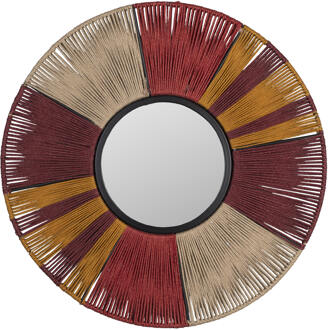 Dutchbone Ronde Spiegel 'Surya' Touw, 60cm - 60 cm