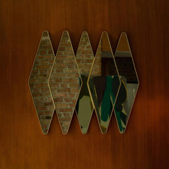 Dutchbone Spiegel 'Kyoko' 70 x 77cm