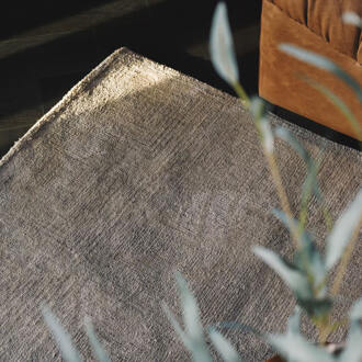 Dutchbone Vloerkleed 'Maryland' 160 x 230cm, kleur Beige - 160 x 230 cm