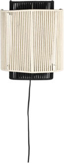 Dutchbone Wandlamp 'Elon' Katoen