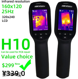 duty free! H10 160x120 25Hz IR Infrared Thermal Imager Camera thermal imaging camera High-Definition HD 320x240 handheld Test