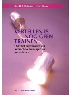Duuren Media, Van Vertellen is nog geen trainen - Boek Harold D. Stolovitch (908965030X)