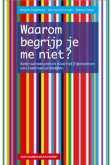 Duuren Media, Van Waarom begrijp je me niet? - Boek Brigitte Heldeweg (9089650288)