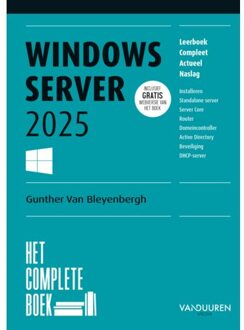 Duuren Media, Van Windows Server 2025 - Het Complete Boek - Gunther van Bleyenbergh