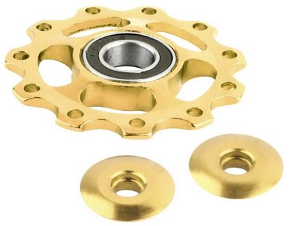 Duurzaam 11T Alloy Sealed Mountainbike Achterderailleur Katrol Lager Neuswiel Fiets Reparatie Persoonlijke Tool D2TC GD