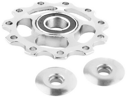 Duurzaam 11T Alloy Sealed Mountainbike Achterderailleur Katrol Lager Neuswiel Fiets Reparatie Persoonlijke Tool D2TC
