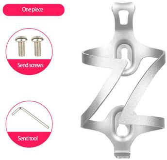 Duurzaam 3D Fiets Waterfles Houder Ultralight Aluminium Cycling Cup Bidonhouder Rack Fiets Accessoires