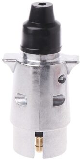 Duurzaam 7 Pin Aluminium Plug Trailer Towing Elektra 12V Connector Eu Plug