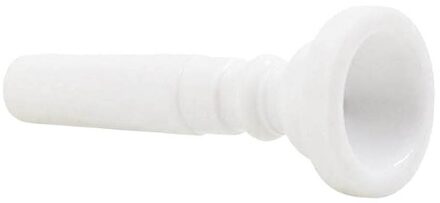 Duurzaam Abs Plastic Trompet Mondstuk Voor Trompet Onderdelen Accessoires 66.3x25x25mm wit
