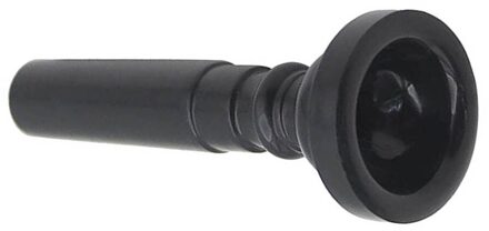 Duurzaam Abs Plastic Trompet Mondstuk Voor Trompet Onderdelen Accessoires 66.3x25x25mm zwart