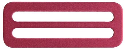 Duurzaam Aluminium 50Mm Duiken Jas Vest Kant Gesp Gewicht Riem Glijbaan Keeper D Ring Singels Harnas Riem Retainer roze