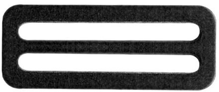 Duurzaam Aluminium 50Mm Duiken Jas Vest Kant Gesp Gewicht Riem Glijbaan Keeper D Ring Singels Harnas Riem Retainer zwart