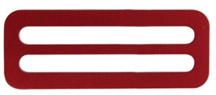 Duurzaam Aluminium 50Mm Duiken Jas Vest Kant Gesp Gewicht Riem Glijbaan Keeper D Ring Singels Harnas Riem Retainer