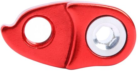 Duurzaam Aluminium Fiets Derailleurhanger Extension Mtb Bike Frame Gear Staart Haak Extender Fietsen Accessoires 1stk rood