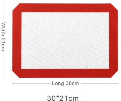 Duurzaam Anti Stick Siliconen Bakken Mat Cookie Brood Koekjes Pad Pastry Tool Bakplaat Liner Bakken Tools Keuken Accessoires 30x21 cm