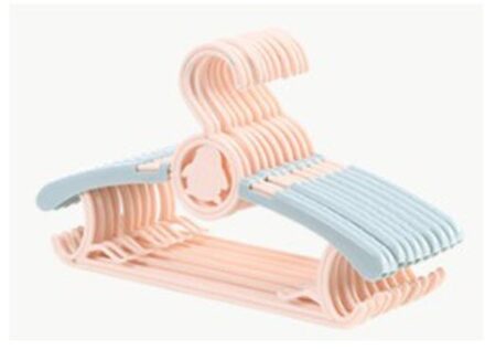Duurzaam Baby Kleding Hangers Telescopische Kleding Leuke Cartoon Kinderen Hangers Kid Kledingrekken Baby Plastic Hanger 2