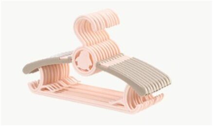 Duurzaam Baby Kleding Hangers Telescopische Kleding Leuke Cartoon Kinderen Hangers Kid Kledingrekken Baby Plastic Hanger 4