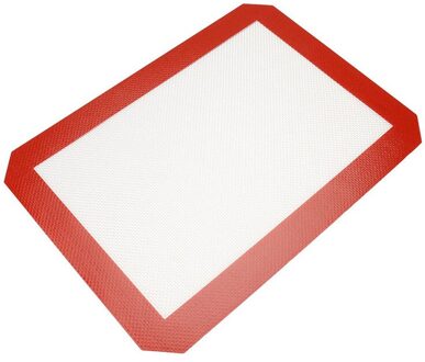 Duurzaam Bakken Mat Non-stick Siliconen Bakken Pad Voor Cake Bakplaat Hittebestendige Bakken Liner 30x21 cm