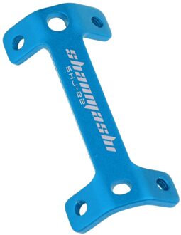 Duurzaam Bidonhouder Mount Adapter Bike Tube Bidonhouder Houder Voor 2 Bidonhouder B Accessoires blauw