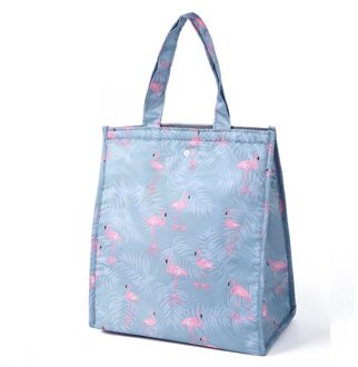 Duurzaam Draagbare Geïsoleerde Thermische Koeler Lunchbox waterdichte Carry Tote Picknick Case Oxford Opbergtas Modieuze stijl F